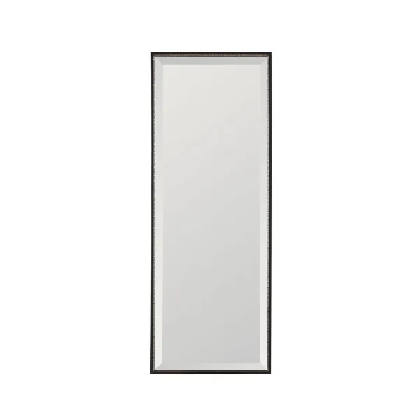 Настенное зеркало Чёрный Позолоченный 40 x 6 x 110 cm