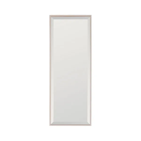 Wall mirror White Natural 40 x 6 x 110 cm