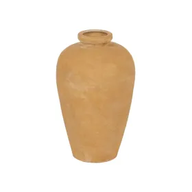 Vase Yellow Ceramic 27 x 27 x 40 cm