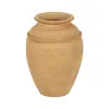 Vase Yellow Ceramic 32 x 32 x 44 cm