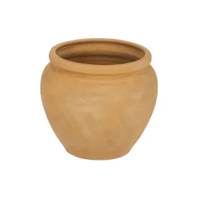 Vase Yellow Ceramic 30 x 30 x 28 cm