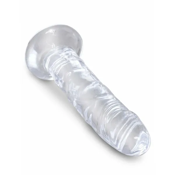 Realistinen dildo Pipedream - King Cock Läpinäkyvä