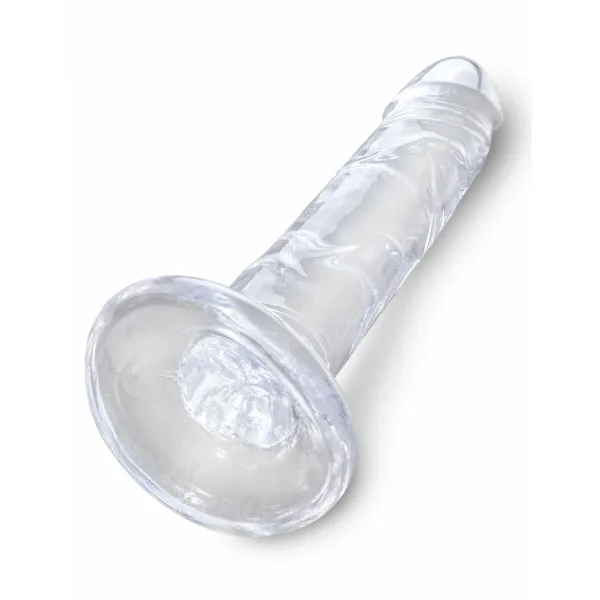 Realistinen dildo Pipedream - King Cock Läpinäkyvä