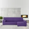 Right long arm chaise longue cover Eysa ULISES Purple 170 x 110 x 310 cm