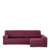 Right long arm chaise longue cover Eysa ULISES Burgundy 170 x 110 x 310 cm