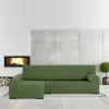 Left long arm chaise longue cover Eysa ULISES Green 170 x 110 x 310 cm