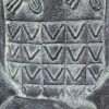 Декоративная фигура Серый Воин 41 x 33,5 x 122 cm