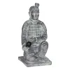 Decorative Figure Grey Warrior 33 x 34 x 75 cm