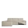 Left long arm chaise longue cover Eysa ROC White 180 x 120 x 360 cm