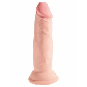 Realistinis vibratorius Pipedream - King Cock Natūralus