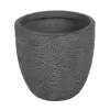 Set of Planters Grey 37 x 37 x 35 cm (3 Units)