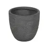Set of Planters Grey 37 x 37 x 35 cm (3 Units)