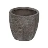 Set of Planters Grey 37 x 37 x 35 cm (3 Units)