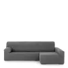 Right long arm chaise longue cover Eysa THOR Dark grey 170 x 110 x 310 cm