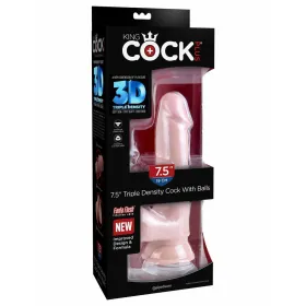 Realistinis vibratorius Pipedream - King Cock Natūralus