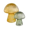 Decorative Figure Green Mushroom 12,5 x 12,5 x 15 cm