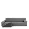 Left long arm chaise longue cover Eysa THOR Dark grey 170 x 110 x 310 cm