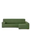 Right long arm chaise longue cover Eysa ULISES Green 170 x 110 x 310 cm