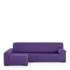 Left long arm chaise longue cover Eysa ULISES Purple 170 x 110 x 310 cm