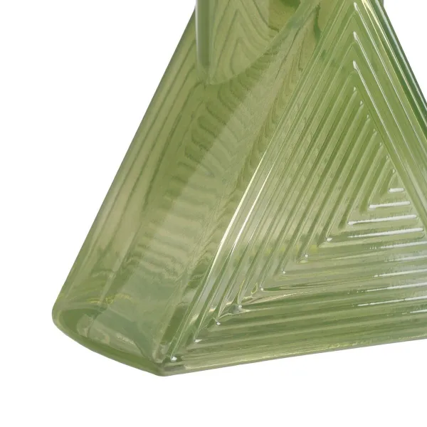 Decorative Figure Yellow Green Bottle 16,8 x 16,8 x 33,5 cm