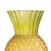 Vase Yellow Green Crystal
