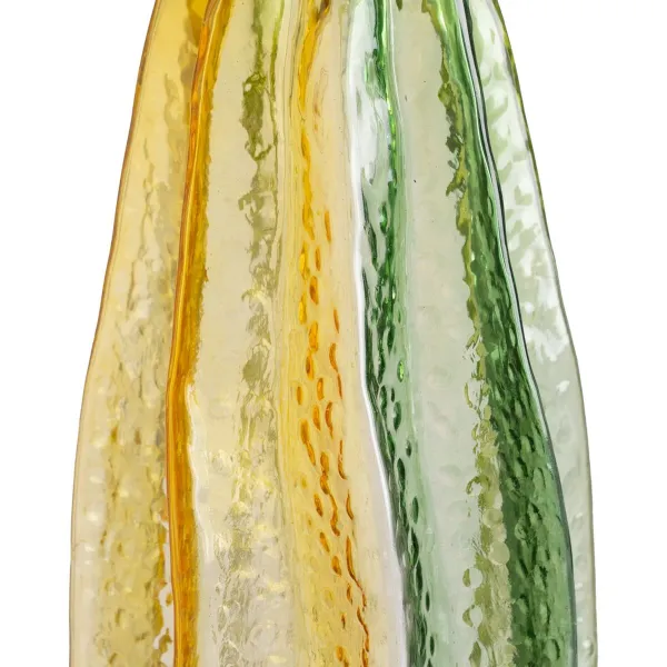 Vase Yellow Green Crystal