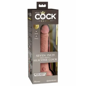 Realistic Dildo Pipedream - King Cock Silicone Natural
