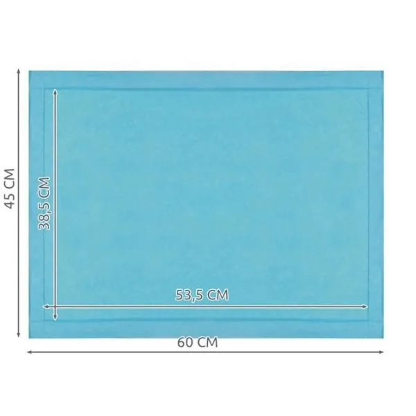 Absorbent hygienic pad - set of 50 pieces