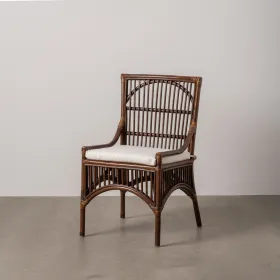 Valgomojo kėdė Balta Sintetinis audinys