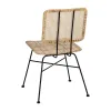 Dining Chair Black Natural