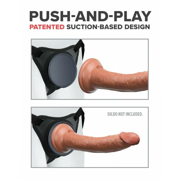 Josta dildo Pipedream Melns