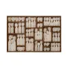 Maalaus Ruskea Beige Puu 120 x 80 x 6 cm