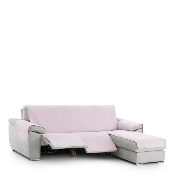 Right short arm chaise longue cover Eysa MONTBLANC Pink 100 x 110 x 200 cm