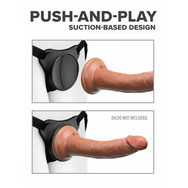 Josta dildo Pipedream Melns