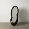 Sieninis veidrodis Juoda 85 x 170 x 10 cm