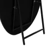 Sieninis veidrodis Juoda 85 x 170 x 10 cm