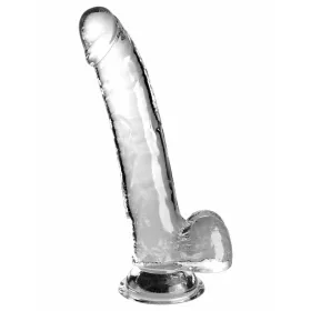 Realistinen dildo Pipedream - King Cock Läpinäkyvä