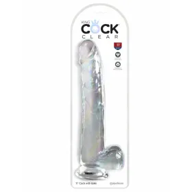 Realistinis vibratorius Pipedream - King Cock Skaidrus
