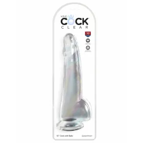 Realistinen dildo Pipedream - King Cock Läpinäkyvä