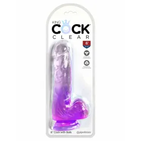 Reālistiskais Dildo Pipedream - King Cock Violets
