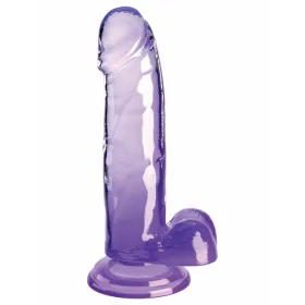 Realistic Dildo Pipedream - King Cock Purple