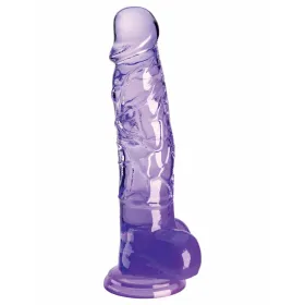 Realistinis vibratorius Pipedream - King Cock Purpurinė