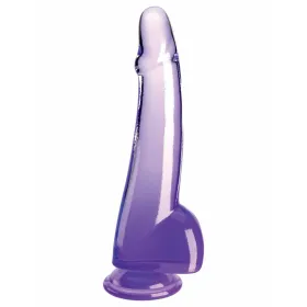 Realistinis vibratorius Pipedream - King Cock Purpurinė