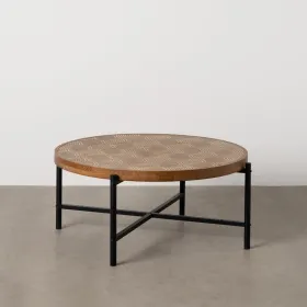 Centrinis stalas Juoda Natūralus