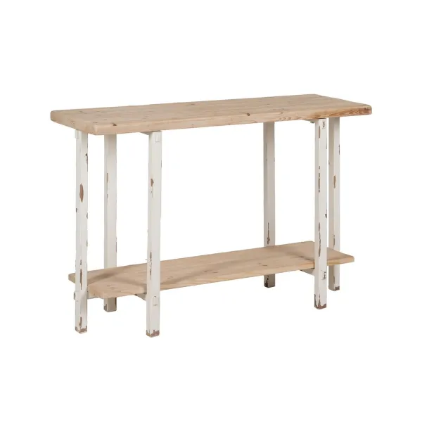 Hall White Natural 120 x 40 x 80 cm