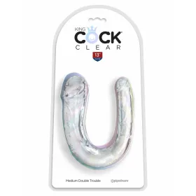 Double Penetration Stroker Pipedream - King Cock Transparent