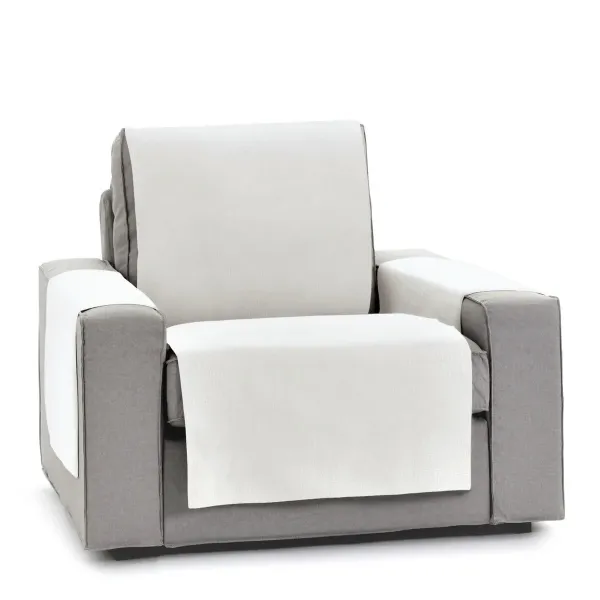 Armchair slipcovers Eysa LEVANTE White 100 x 110 x 55 cm