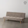Sofabed Beige 175 x 84 x 73 cm