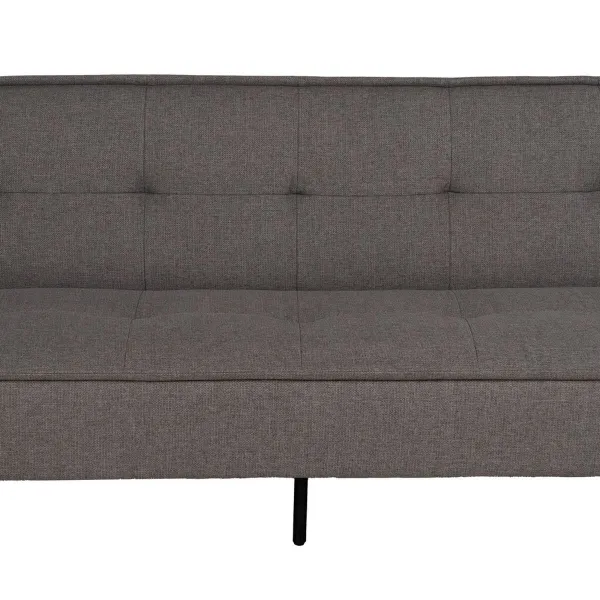 Sofa-lova Juoda Pilka 181 x 102 x 85 cm