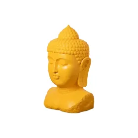 Skulptūra Geltona Derva Buda 60,5 x 56 x 108 cm